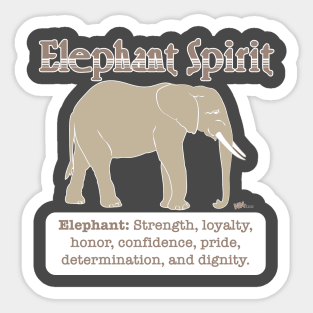 Spirit Animal-Elephant Sticker